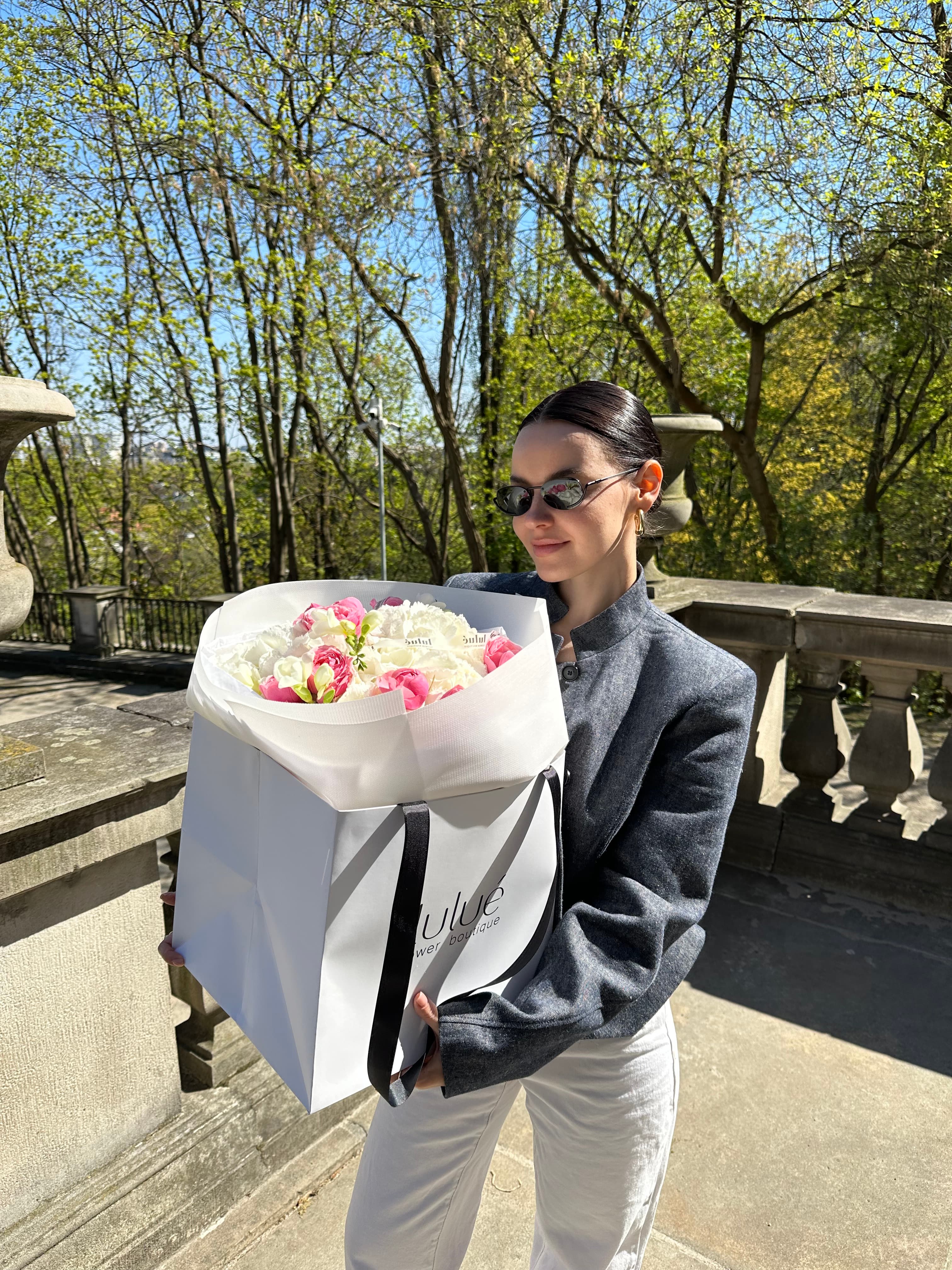 Kwiaty w butiku Lulué